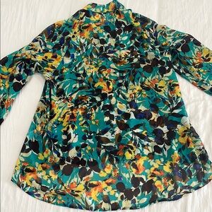 SALE Kut From the Kloth Long Sleeve Sheer Button Up